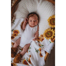 Load image into Gallery viewer, Sunflower Organic muslin wrap - Aidenandava