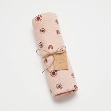 Load image into Gallery viewer, Sunny Blush Organic Muslin wrap