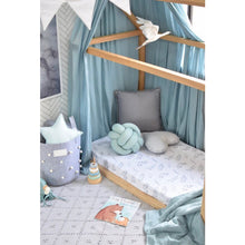 Load image into Gallery viewer, Wild fern fitted cot sheet - Aidenandava