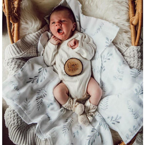 Wild Fern organic muslin wrap - Aidenandava